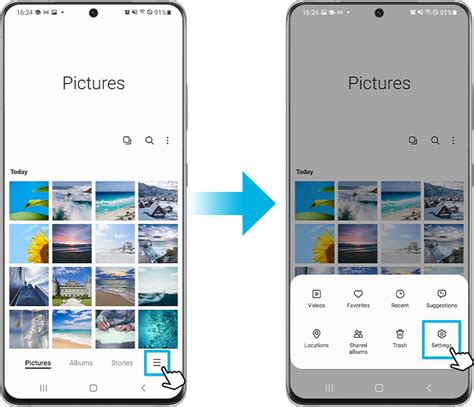 How to manage photos and videos in the Gallery app by synchronizing them with OneDrive | Samsung ...