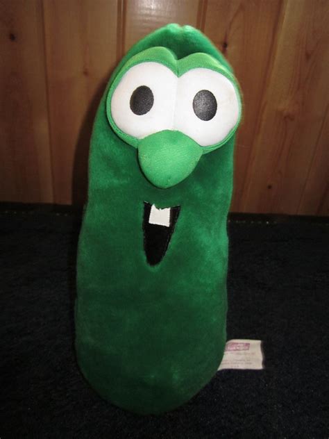 Plush Larry the Cucumber from Veggie Tales