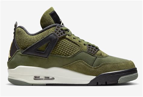 BUY Air Jordan 4 Craft Medium Olive | Kixify Marketplace