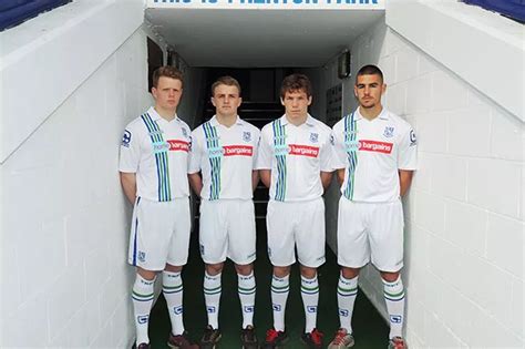 Tranmere Rovers FC reveal new home kit ahead of last game in the Football League after 94 years ...