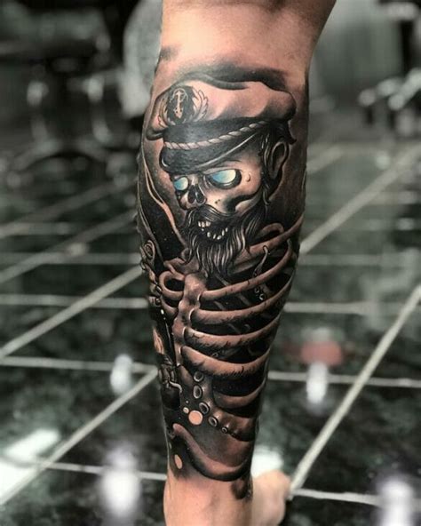 101 Best Pirate Skull Tattoo Ideas You Have To See To Believe!