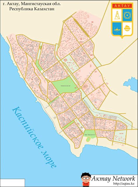 Aktau Plan - Mapsof.Net