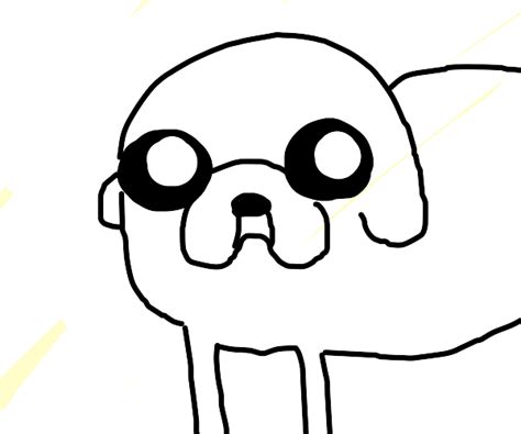 Jake the dog - Drawception