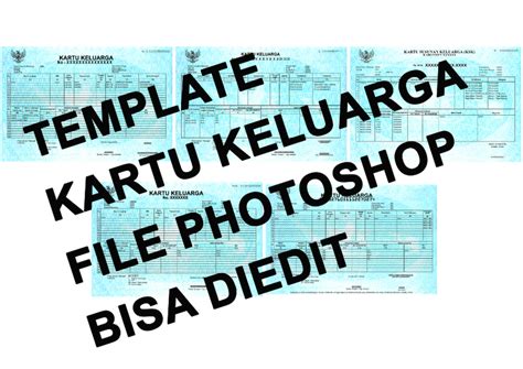 Template Kartu Keluarga File Photoshop Psd Karyakarsa | The Best Porn Website