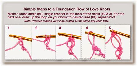 Vashti's Crochet Pattern Companion: How to Crochet a Love Knot, Part 1 of 3