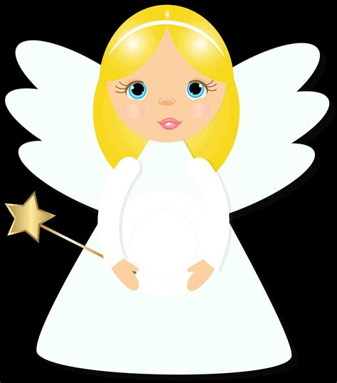 Angel Clipart Free Black And White | Free download on ClipArtMag