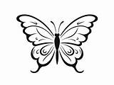 Fun Butterfly Coloring For Kids  Page sketch template