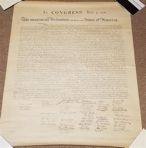 The United States Declaration of Independence - 1923 Copy | Collectors Weekly