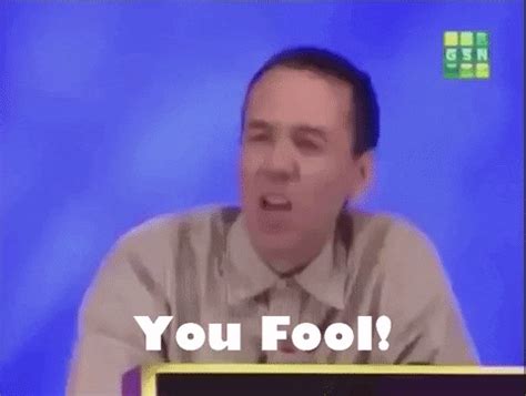 Gilbert Gottfried You Fool GIF - Gilbert Gottfried You Fool Fool - Discover & Share GIFs