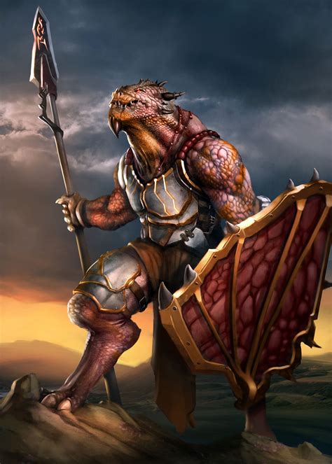 Dragonborn Dnd Character Art