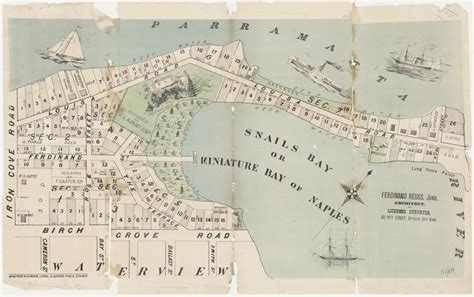 Maps at the State Library of NSW • Balmain is an inner city suburb of Sydney...