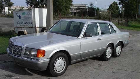 Mercedes-Benz W126 560 SEL Biturbo Nitro 6-wheeler | Only cars and cars