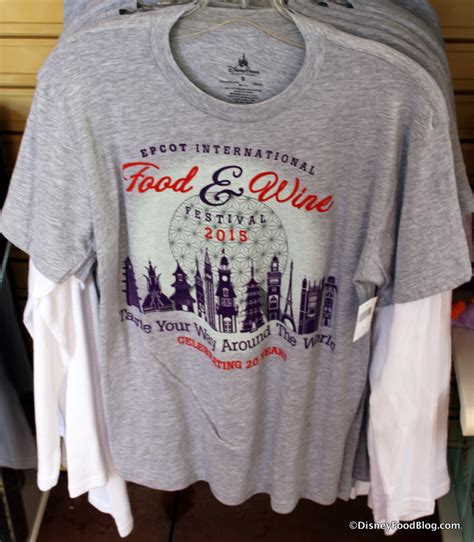 Epcot Food and Wine Festival T Shirts | the disney food blog