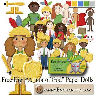 Armor Of God Paper Doll Lds