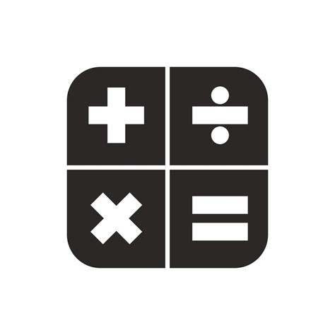 math icon vector logo illustration. Suitable for Web Design, Logo ...