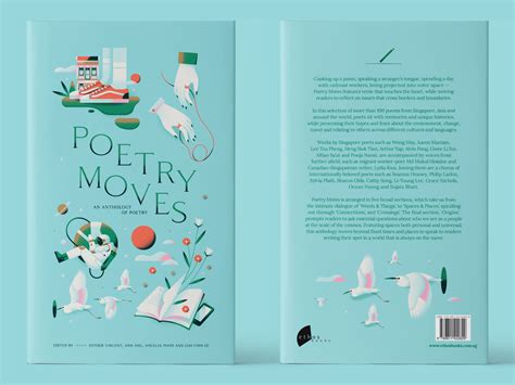 Poetry Moves - Book Cover by Elen Winata on Dribbble