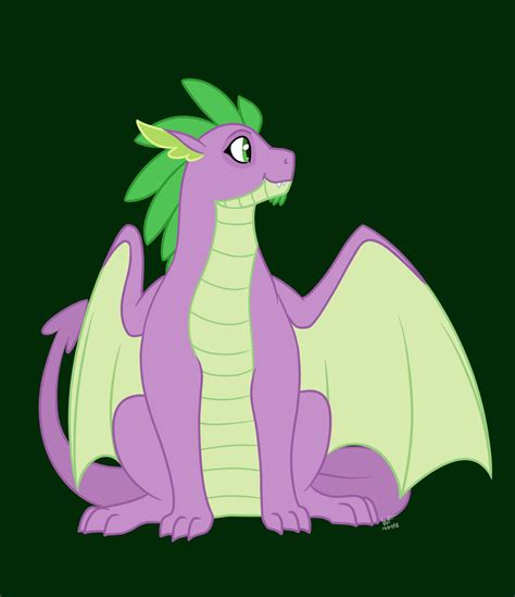 Spike the Dragon by Quincydragon on DeviantArt