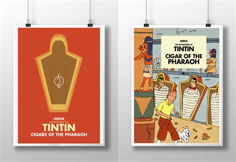 Tintin Posters on Behance