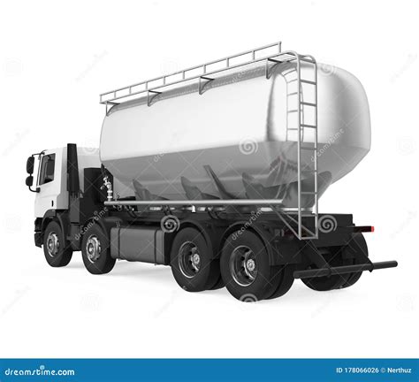 Fuel Tanker Truck stock illustration. Illustration of cylinder - 178066026