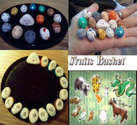 Fruits Basket Stone Zodiac Charms by Frosty-Rain on DeviantArt