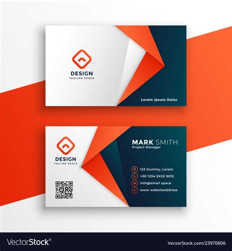 Professional Name Card Template - Creative Inspirational Template Examples