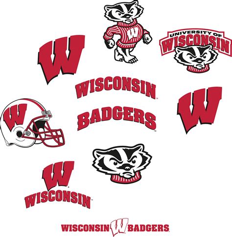 Wisconsin Badgers Logo Vector at Vectorified.com | Collection of ...