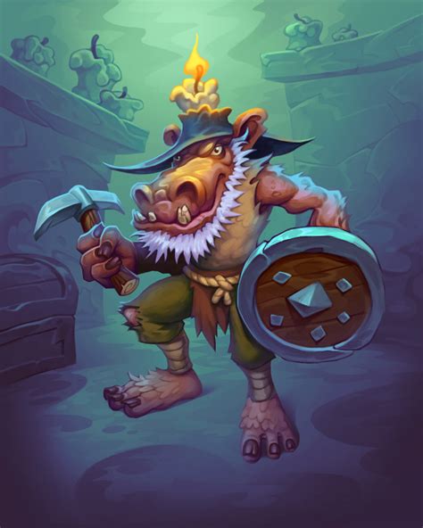 ArtStation - Hearthstone "Kobolds and catacombs" fanart ;)