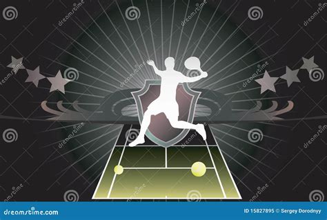 Abstract Tennis Background. Stock Vector - Illustration of passion ...