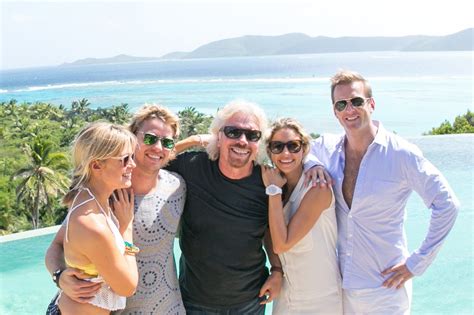 Richard Branson and his family | Richard branson, Branson, Successful families