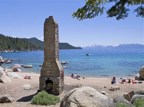 Chimney Beach, Lake Tahoe, Nevada side | Lake tahoe nevada, Lake tahoe ...