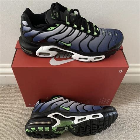 NIKE TN AIR MAX PLUS | ICONS SCREAM GREEN | UK SIZE... - Depop