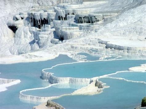 Pamukkale Thermal Pools (Turkey) unique looking place. better than an ...