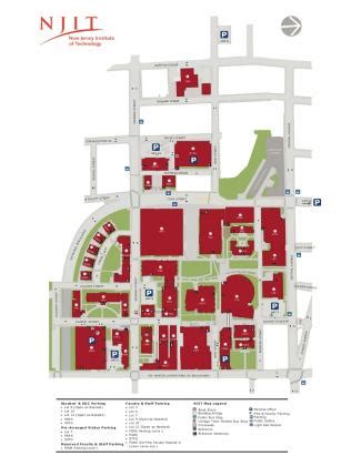 Campus Parking Map | Facility Systems, Photo Identification and Parking ...