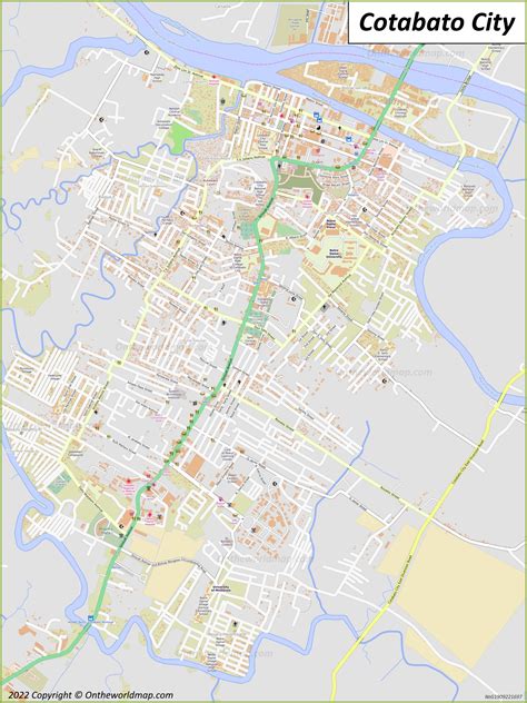 Cotabato City Map | Philippines | Detailed Maps of Cotabato City