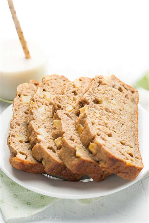 Healthy Cinnamon Apple Banana Bread | Amy's Healthy Baking