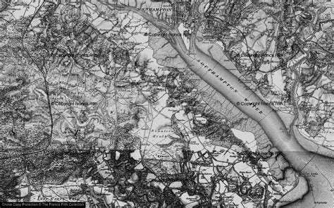 Historic Ordnance Survey Map of Dibden Purlieu, 1895