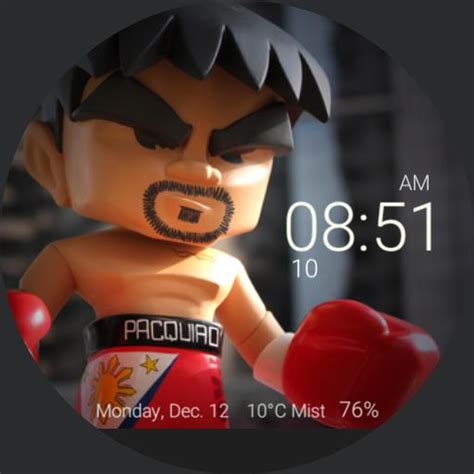 Manny Pacquiao Senator of the Philippines – WatchFaces for Smart Watches