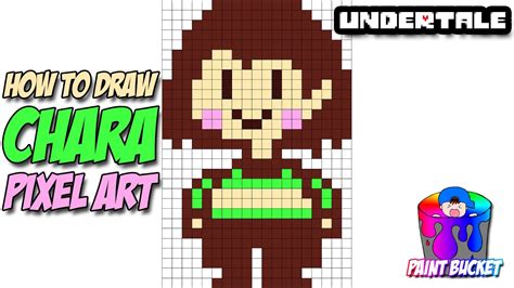 Pixel Art Undertale Chara - FrankBelanger Blog