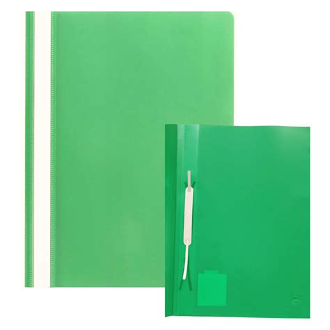 Marbig Economy Flat File – Green | A4 File with 2-Prong Fastener | Black Cat Printing & Stationery