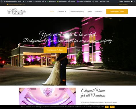 Bridgewater Manor Website | Clear Point Designs