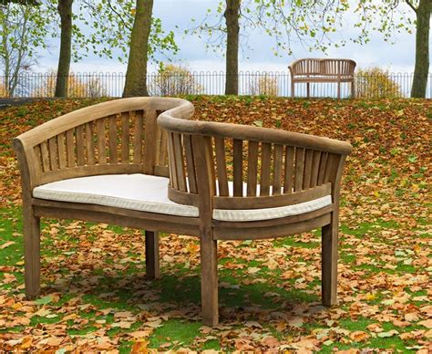 Teak Garden Love Seat - Love Bench