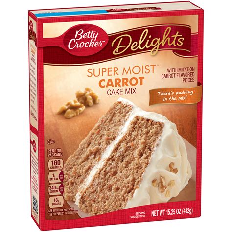 Betty Crocker Super Moist Carrot Cake 15.25 oz - Food & Grocery ...