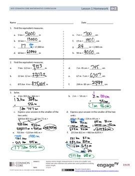 Eureka Math Grade 3 Module 2 Worksheets