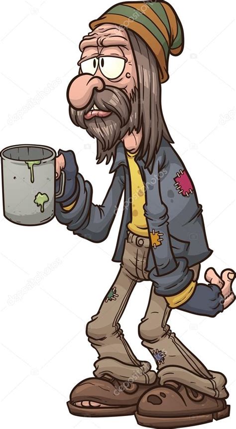 Homeless man Stock Vector Image by ©memoangeles #38495591