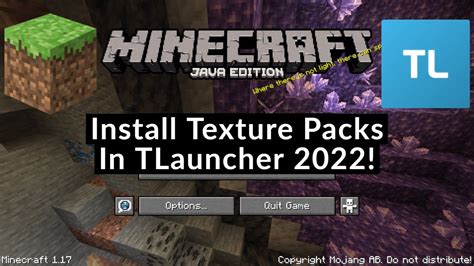 How To Install Texture Packs In TLauncher 2022 - YouTube