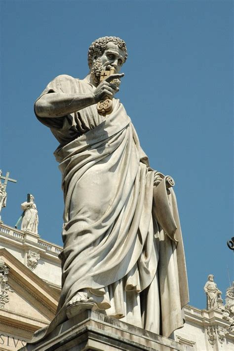 Statue of St Peter. | Statue, Vatican, Roman sculpture