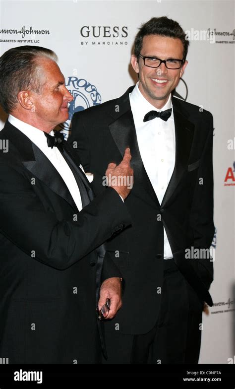 George Hamilton and son Ashley Hamilton 30th Anniversary Carousel of Hope Ball - Arrivals ...