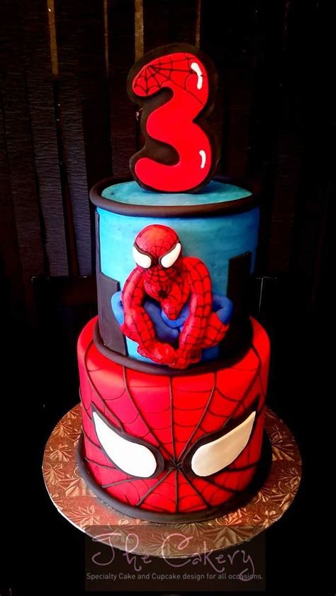 Spiderman Cake - CakeCentral.com