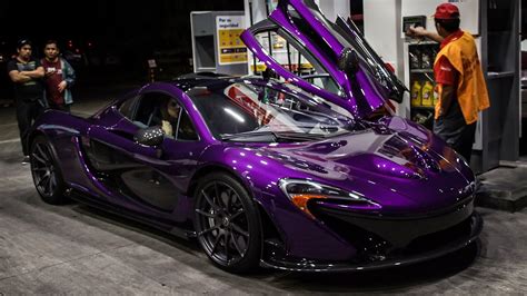 Purple Mclaren P1 in Chile! - Nice Sound - YouTube