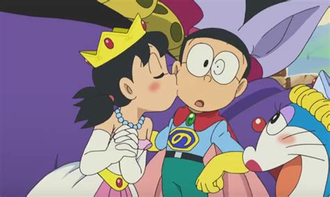 Image - Shizuka Kisses Nobita 3.png | Doraemon Wiki | FANDOM powered by Wikia